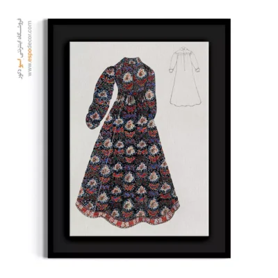 تابلو لباس مجلسی زنانه - اوکا – تابلو فشن - اسپو دکور