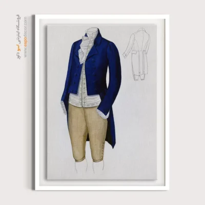 تابلو لاکچری برای علاقهمندان به مد - کت و شلوار 1936 – تابلو فشن - اسپو دکور