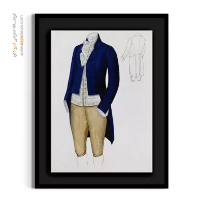 تابلو لاکچری برای علاقه‌مندان به مد - کت و شلوار 1936 – تابلو فشن - اسپو دکور
