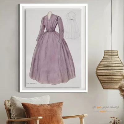 تابلو فشن دخترانه مدرن - لباس کواکر – تابلو فشن - اسپو دکور