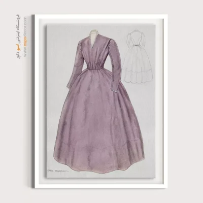 تابلو فشن دخترانه مدرن - لباس کواکر – تابلو فشن - اسپو دکور