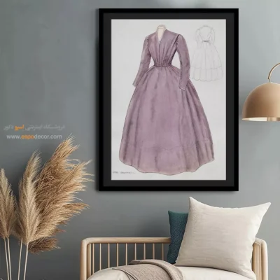 تابلو فشن دخترانه مدرن - لباس کواکر – تابلو فشن - اسپو دکور