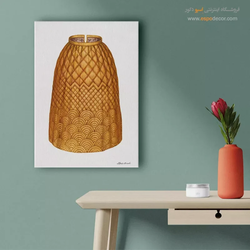 تابلو دخترانه فشن برای اتاق خواب مدرن