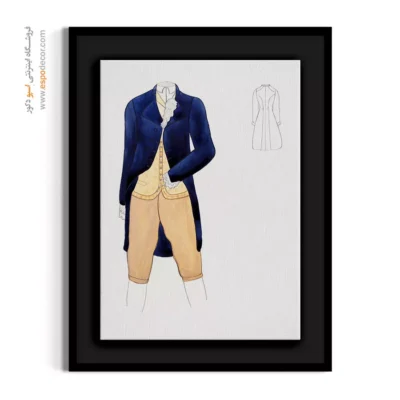 تابلو فشن برای دیوار پذیرایی - کت و شلوار کریسول – تابلو فشن - اسپو دکور