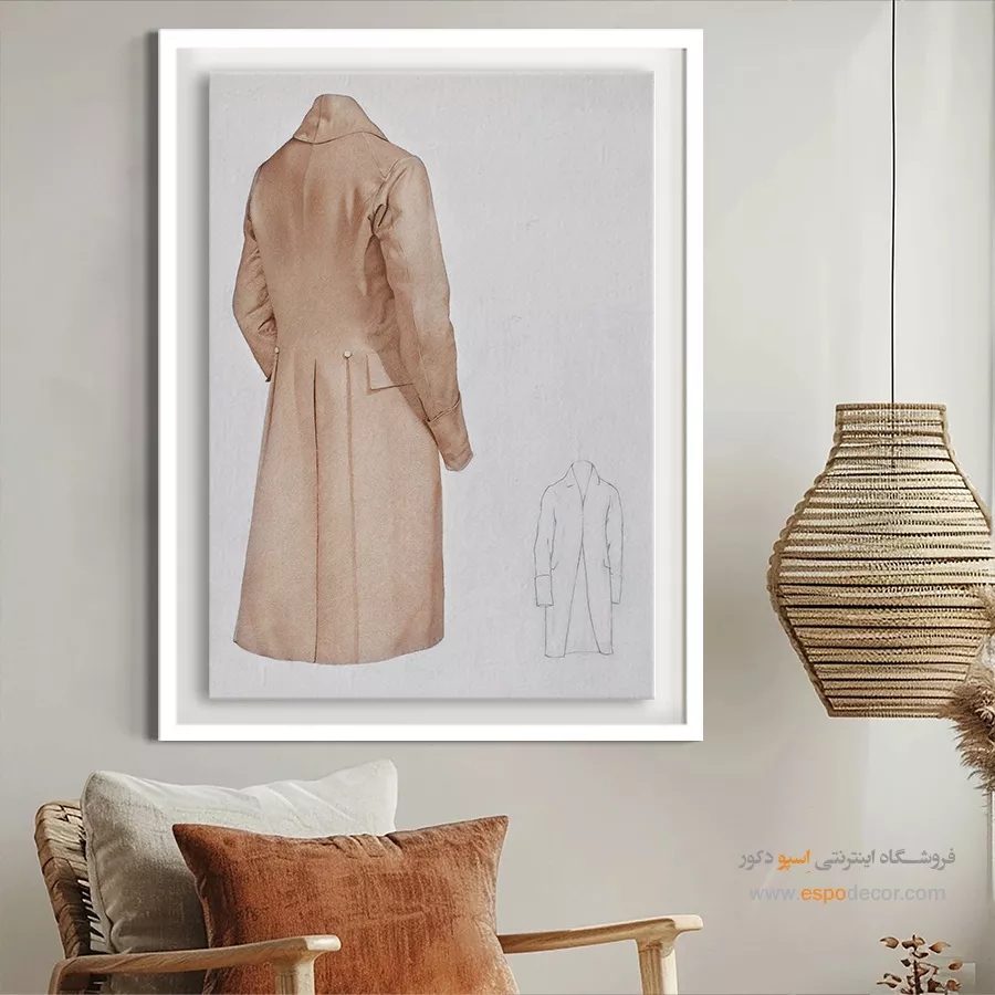تابلو مانکن خاص برای دکوراسیون - کت مردانه گلدبرگ – تابلو فشن - اسپو دکور