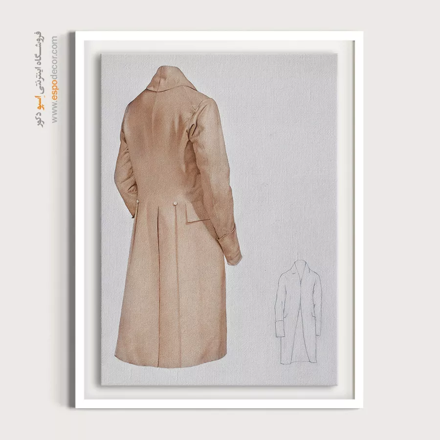 تابلو مانکن خاص برای دکوراسیون - کت مردانه گلدبرگ – تابلو فشن - اسپو دکور