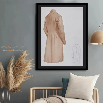 تابلو مانکن خاص برای دکوراسیون - کت مردانه گلدبرگ – تابلو فشن - اسپو دکور