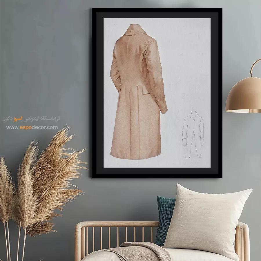 تابلو مانکن خاص برای دکوراسیون - کت مردانه گلدبرگ – تابلو فشن - اسپو دکور