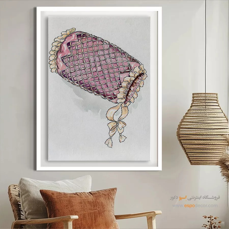 تابلو فروشگاه لباس زنانه - موف – تابلو فشن - اسپو دکور