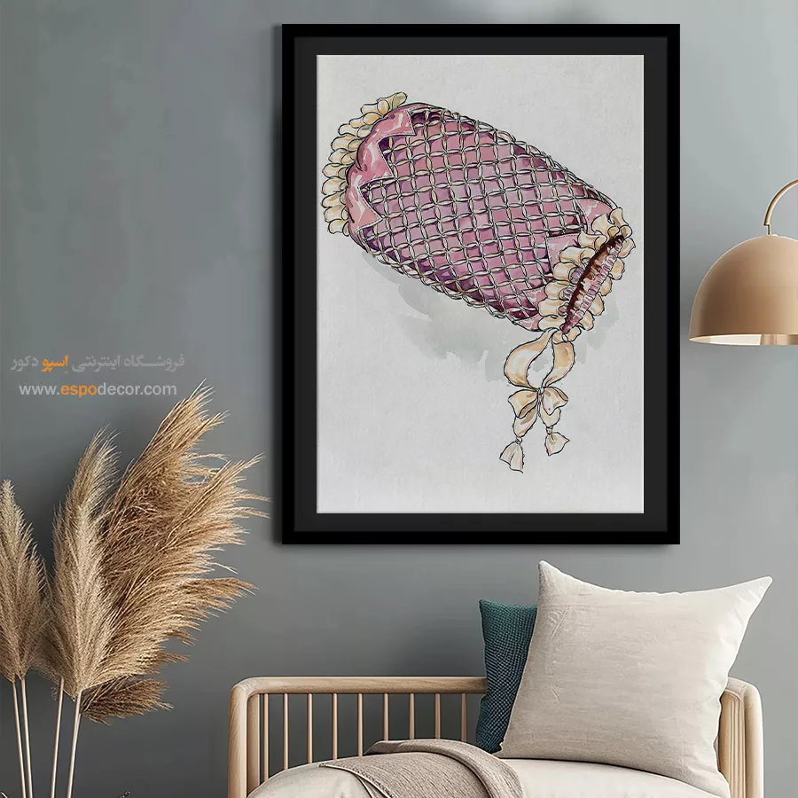 تابلو فروشگاه لباس زنانه - موف – تابلو فشن - اسپو دکور