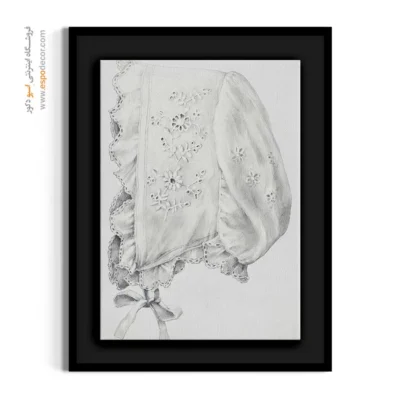 تابلو هنری فشن خلاقانه برای سالن زیبایی - کلاه شبانه – تابلو فشن - اسپو دکور