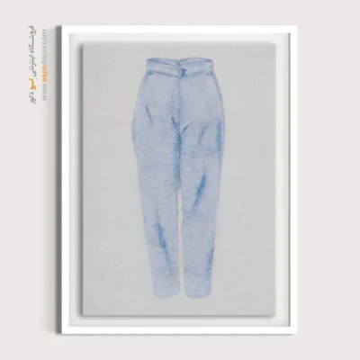 تابلو کلاسیک برای بوتیک لباس - شلوار مردانه – تابلو فشن - اسپو دکور