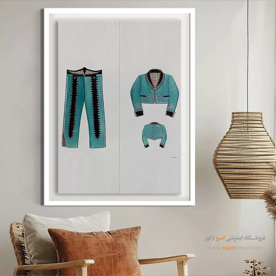 تابلو فشن دخترانه برای دکوراسیون - سبز زیبا – تابلو فشن - اسپو دکور