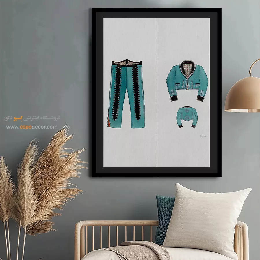 تابلو فشن دخترانه برای دکوراسیون - سبز زیبا – تابلو فشن - اسپو دکور