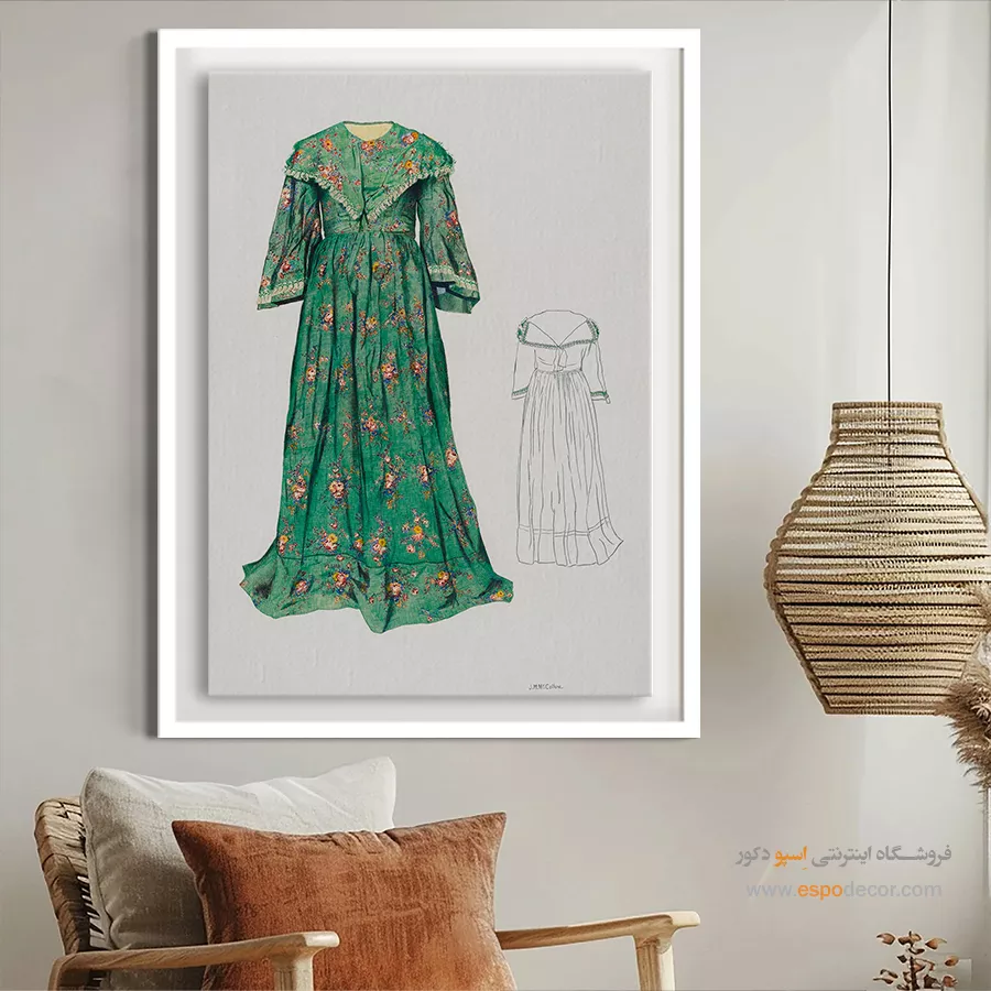 تابلو مانکن دخترانه برای بوتیک لباس - پانتالت – تابلو فشن - اسپو دکور