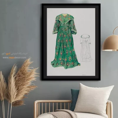 تابلو مانکن دخترانه برای بوتیک لباس - پانتالت – تابلو فشن - اسپو دکور