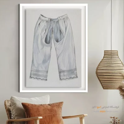 تابلو دخترانه فشن خاص برای اتاق دخترانه - لباس آتش نشان – تابلو فشن - اسپو دکور