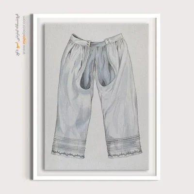 تابلو دخترانه فشن خاص برای اتاق دخترانه - لباس آتش نشان – تابلو فشن - اسپو دکور