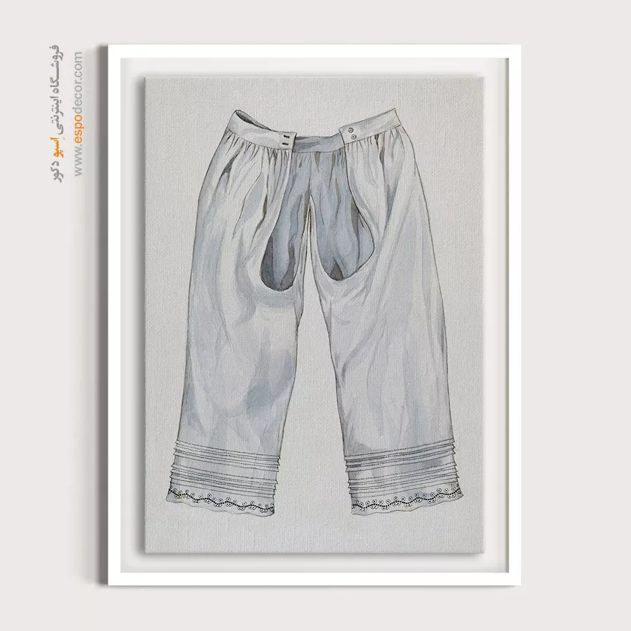 تابلو دخترانه فشن خاص برای اتاق دخترانه - لباس آتش نشان – تابلو فشن - اسپو دکور