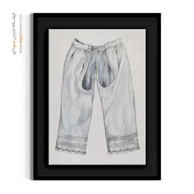 تابلو دخترانه فشن خاص برای اتاق دخترانه - لباس آتش نشان – تابلو فشن - اسپو دکور