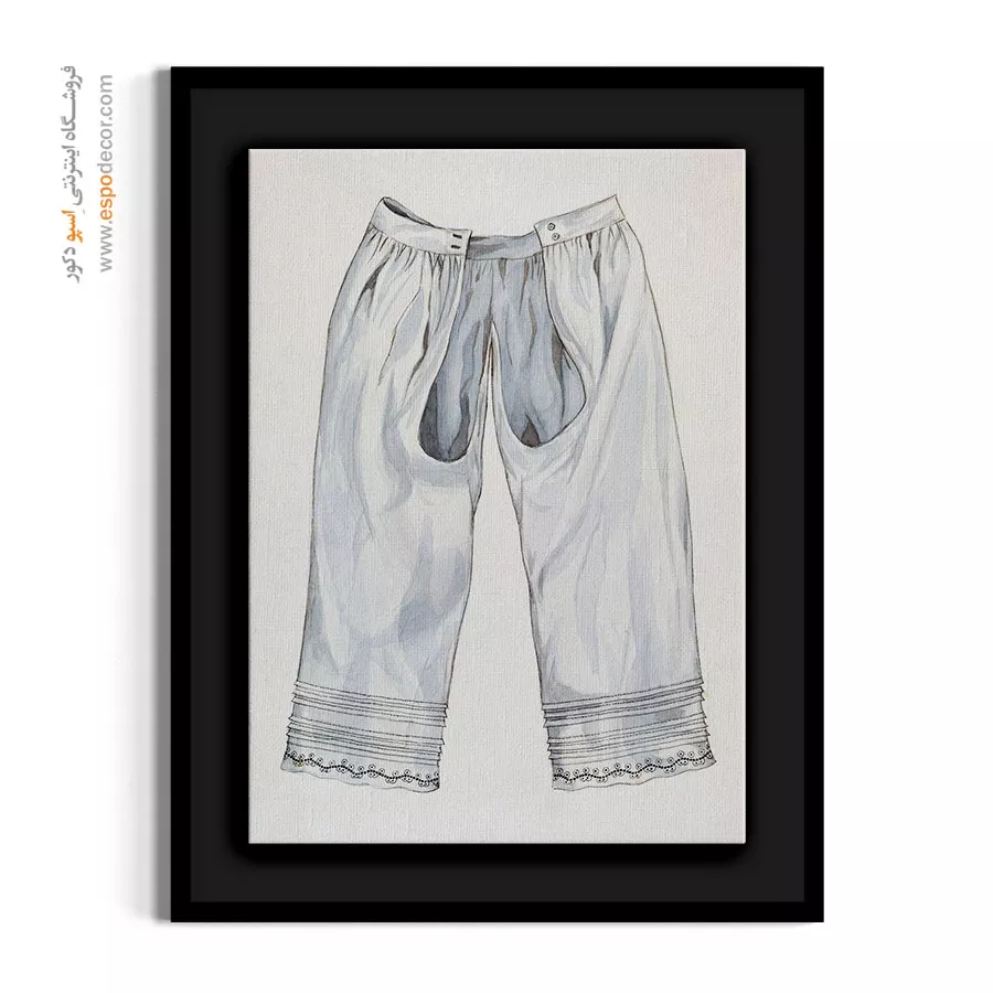 تابلو دخترانه فشن خاص برای اتاق دخترانه - لباس آتش نشان – تابلو فشن - اسپو دکور