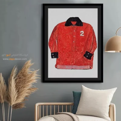 تابلو سالن زیبایی با کیفیت چاپ بالا برای طراحان لباس - دستکش توری – تابلو فشن - اسپو دکور