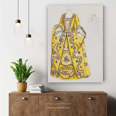 تابلو دکوراتیو فشن خلاقانه برای علاقهمندان به مد