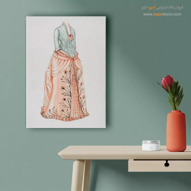تابلو مانکن زن فانتزی برای فضاهای شیک