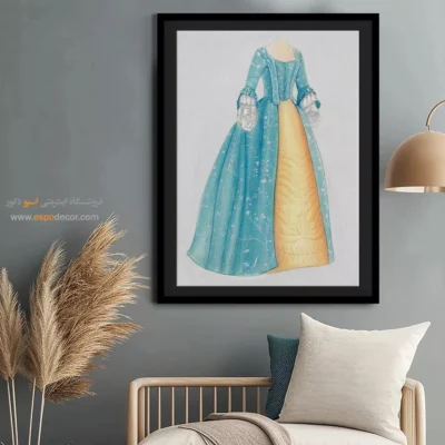 تابلو فروشگاه لباس زنانه برای مدلینگ - لباس هافمن – تابلو فشن - اسپو دکور