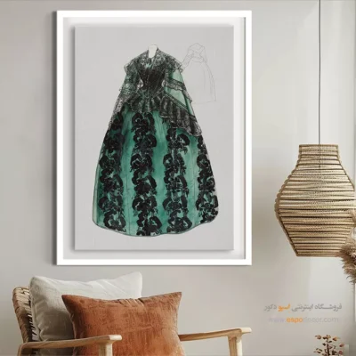 تابلو مدرن الهام‌گرفته از مد روز برای دکور خانه - ویتگنشتاین – تابلو فشن - اسپو دکور