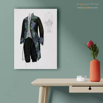تابلو فشن دخترانه الهام‌گرفته از مد روز برای بوتیک لباس