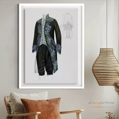 تابلو فشن دخترانه الهام‌گرفته از مد روز برای بوتیک لباس - کت هیومز – تابلو فشن - اسپو دکور