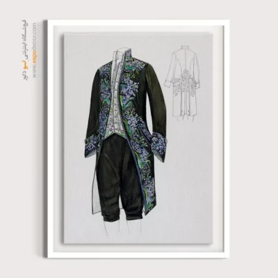 تابلو فشن دخترانه الهام‌گرفته از مد روز برای بوتیک لباس - کت هیومز – تابلو فشن - اسپو دکور