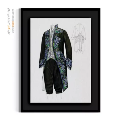 تابلو فشن دخترانه الهام‌گرفته از مد روز برای بوتیک لباس - کت هیومز – تابلو فشن - اسپو دکور