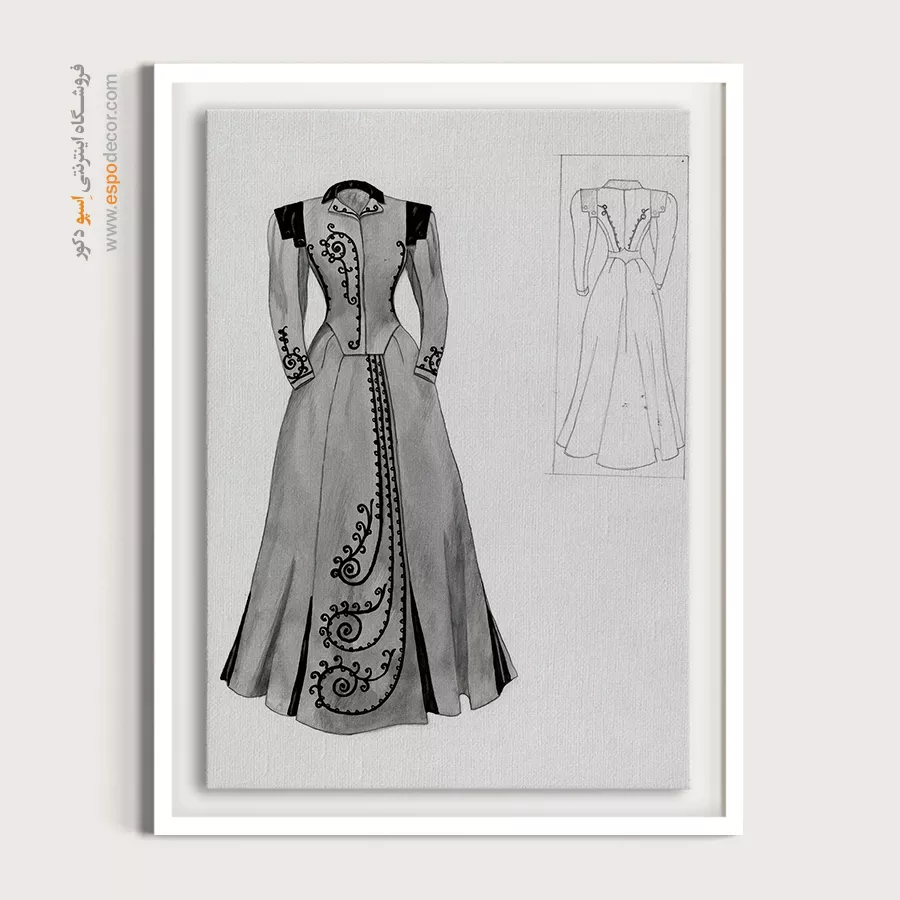 تابلو استایل خاص مدرن برای فضاهای شیک - اثر مری هیومز – تابلو فشن - اسپو دکور