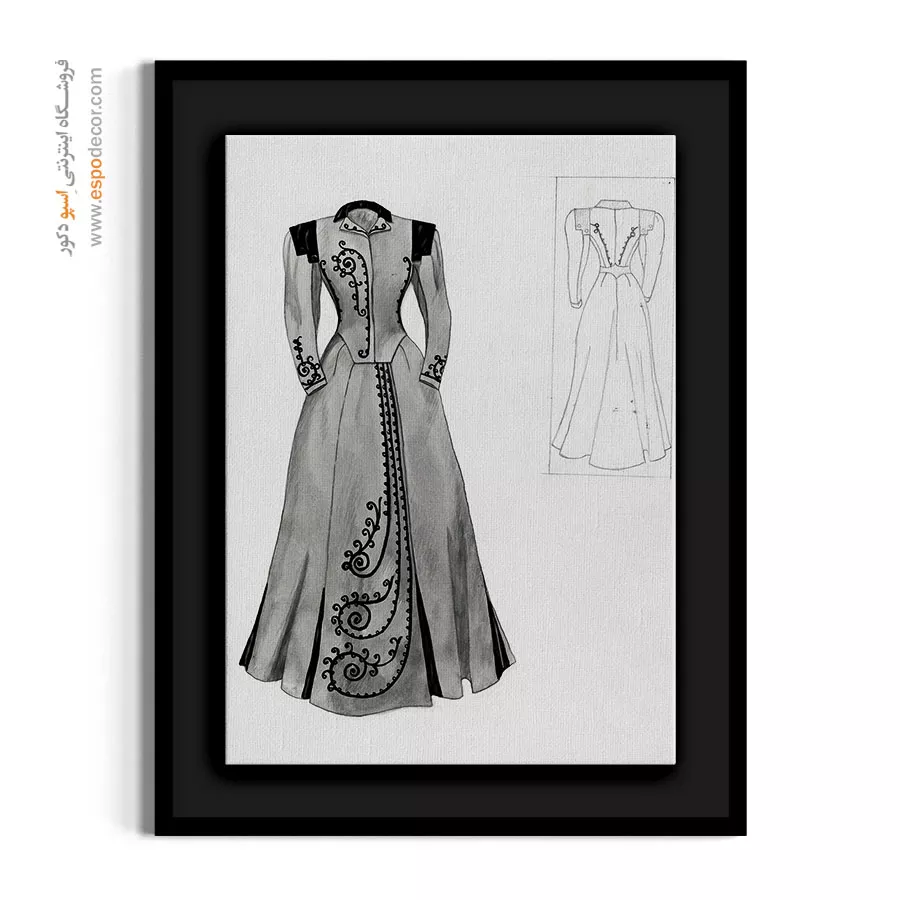 تابلو استایل خاص مدرن برای فضاهای شیک - اثر مری هیومز – تابلو فشن - اسپو دکور