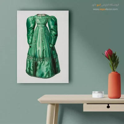 تابلو مانکن زن با کیفیت چاپ بالا برای اتاق خواب مدرن