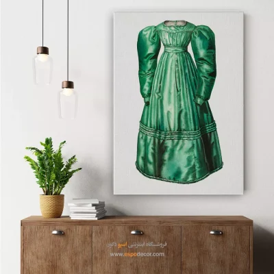 تابلو مانکن زن با کیفیت چاپ بالا برای اتاق خواب مدرن