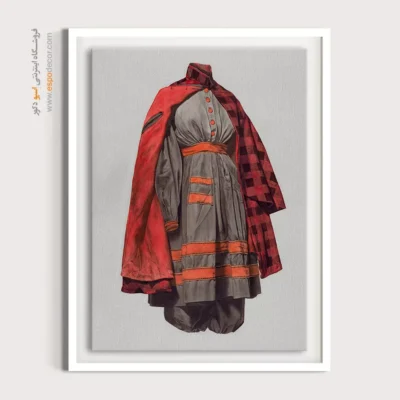 تابلو اتاق خواب فشن رنگی برای سالن زیبایی - لباس ورزشی زنانه – تابلو فشن - اسپو دکور