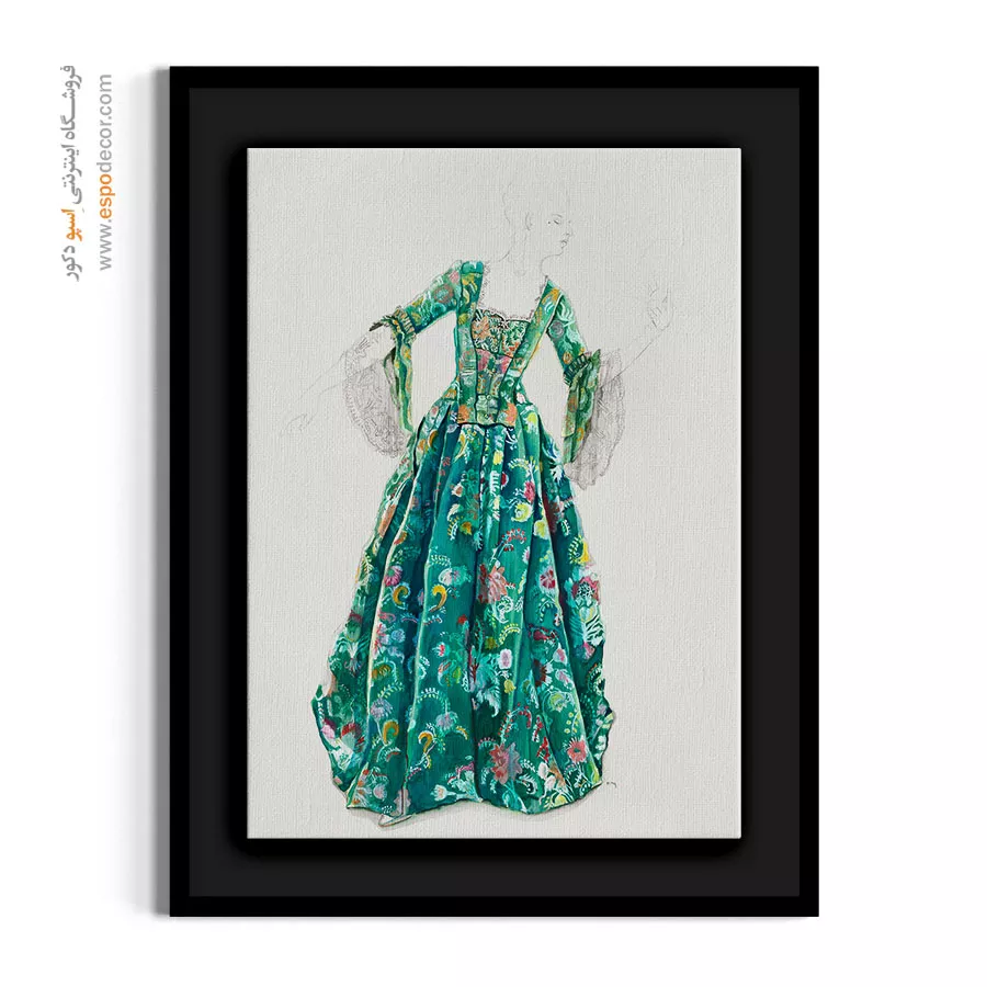 تابلو هنری فشن کلاسیک برای دیوار پذیرایی - گوئینت – تابلو فشن - اسپو دکور