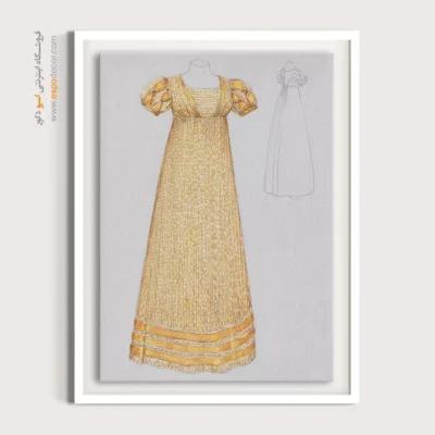 تابلو استایل سیاه و سفید برای بوتیک لباس - جک استالوف – تابلو فشن - اسپو دکور