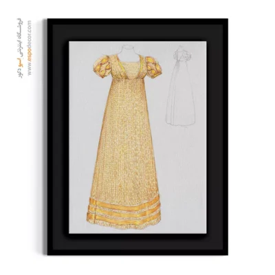 تابلو استایل سیاه و سفید برای بوتیک لباس - جک استالوف – تابلو فشن - اسپو دکور