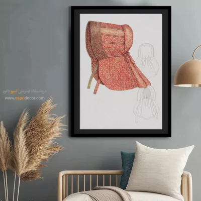 تابلو استایل خیابانی کلاسیک برای علاقه‌مندان به مد - مالوری – تابلو فشن - اسپو دکور