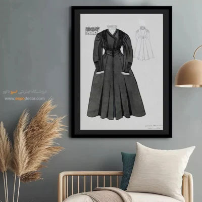 تابلو شو لباس شیک برای مدلینگ - لباس نامزدی مشکی – تابلو فشن - اسپو دکور