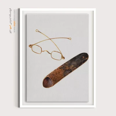 تابلو فشن لاکچری برای مدلینگ - عینک عتیقه – تابلو فشن - اسپو دکور