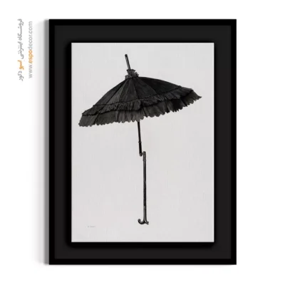تابلو مانکن زن مدرن برای دکوراسیون - چتر آفتابی – تابلو فشن - اسپو دکور