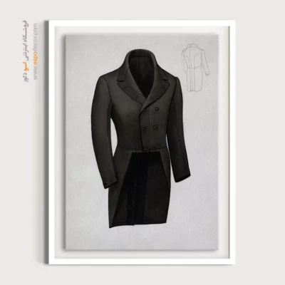 تابلو مدرن مدرن برای اتاق دخترانه - کت ویرجینیا – تابلو فشن - اسپو دکور