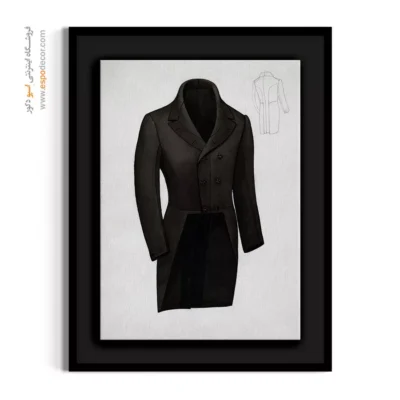 تابلو مدرن مدرن برای اتاق دخترانه - کت ویرجینیا – تابلو فشن - اسپو دکور