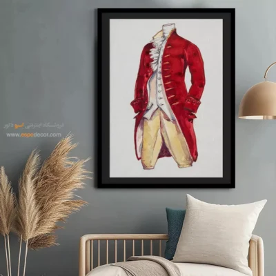 تابلو لباس مجلسی زنانه دخترانه برای مدلینگ - کت و شلوار مردانه هنری دی – تابلو فشن - اسپو دکور