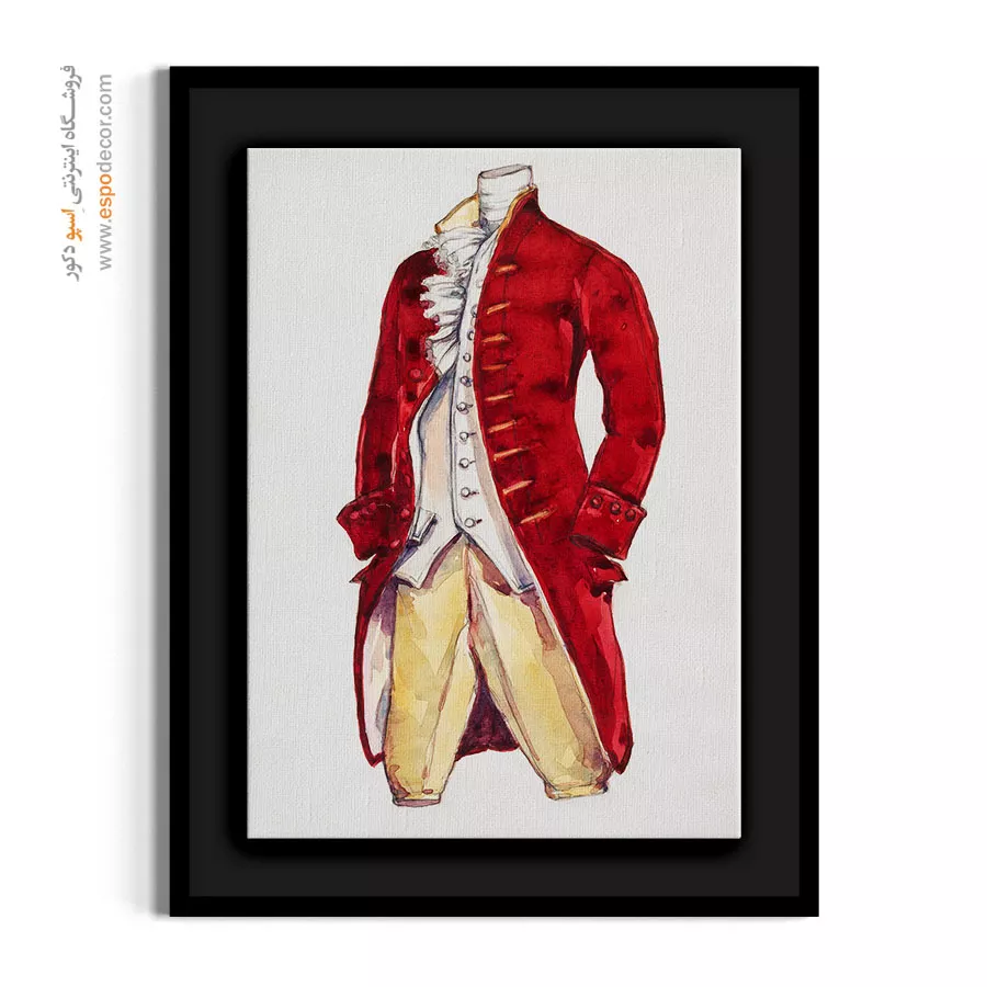 تابلو لباس مجلسی زنانه دخترانه برای مدلینگ - کت و شلوار مردانه هنری دی – تابلو فشن - اسپو دکور